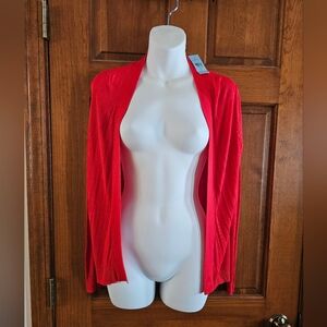 Ann Taylor Petite Scarlet Cardigan